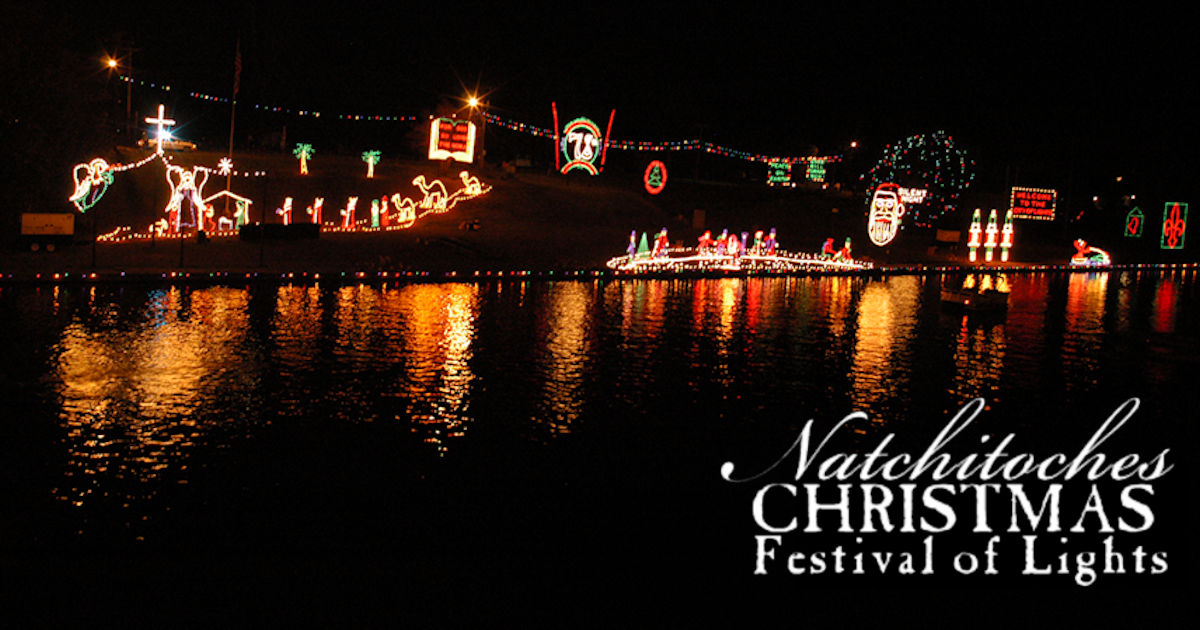 Christmas Season Schedule of Events for Natchitoches, Louisiana